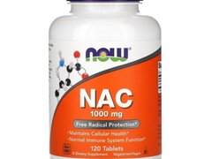 NOW Foods NAC (N-Acetil Cisteina) 1000mg - 120 Tablete